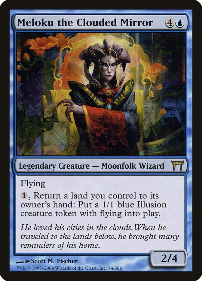 Meloku the Clouded Mirror - Champions of Kamigawa - 74 - Normal
