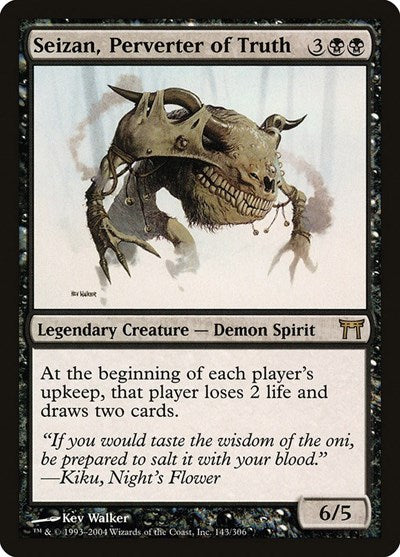 Seizan, Perverter of Truth - Champions of Kamigawa - 143