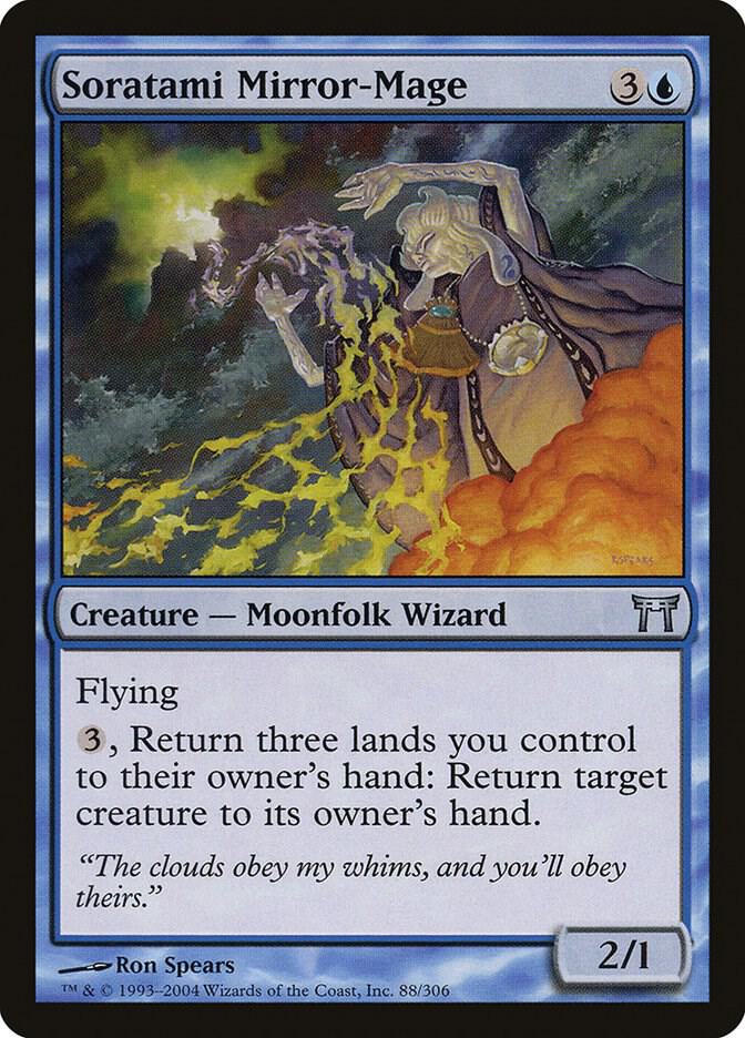Soratami Mirror-Mage - Champions of Kamigawa - 88 - Foil