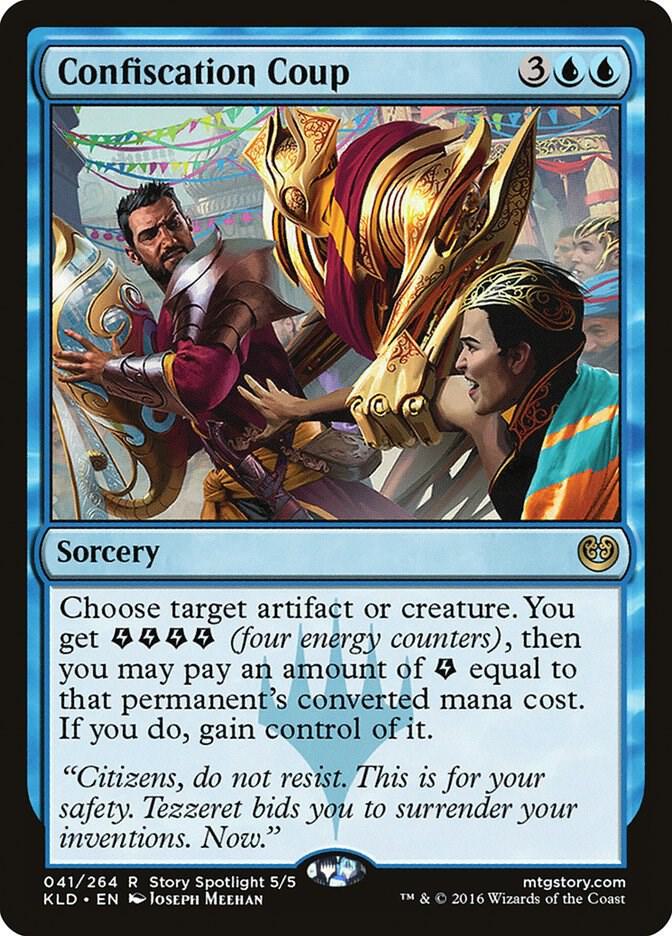 Confiscation Coup - Kaladesh - 41 - Normal