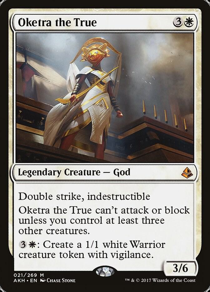 Oketra the True - Amonkhet - 21 - Foil