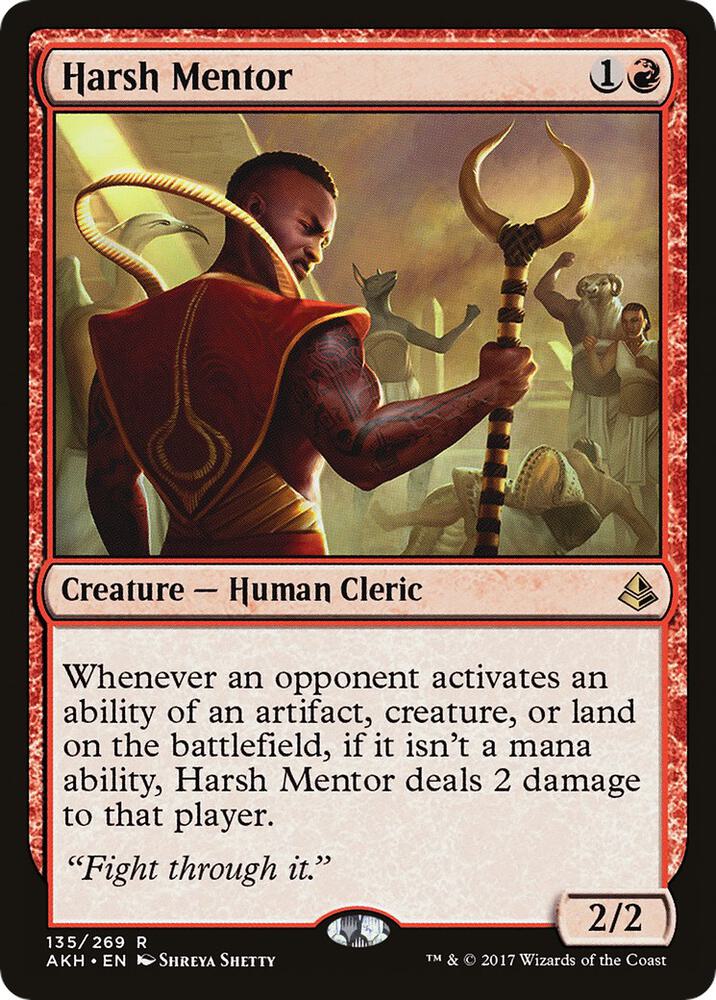 Harsh Mentor - Amonkhet - 135 - Normal