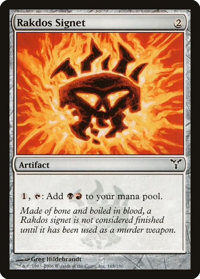 Rakdos Signet - Dissension - 165 - Normal