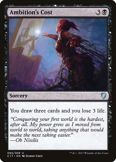 Ambition's Cost - Commander 2017 - 95