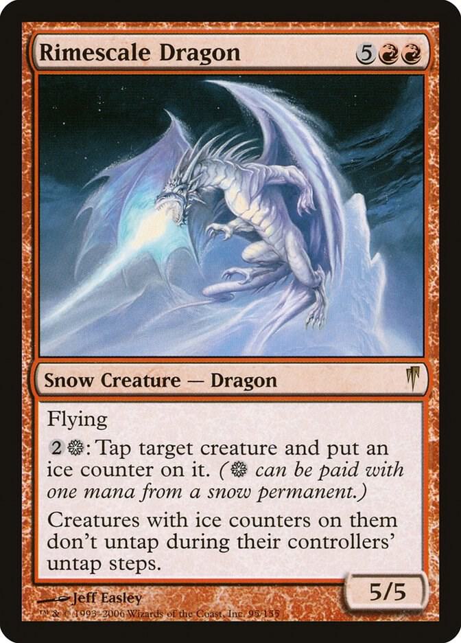 Rimescale Dragon - Coldsnap - 95 - Normal
