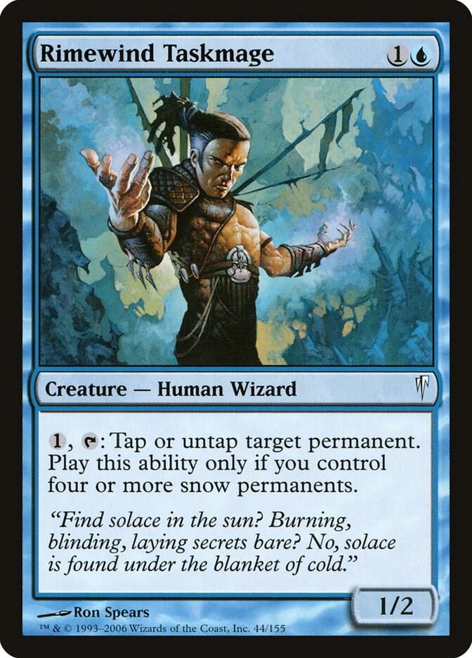 Rimewind Taskmage - Coldsnap - 44 - Foil