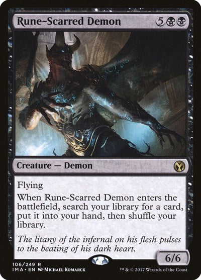 Rune-Scarred Demon - Iconic Masters - 106