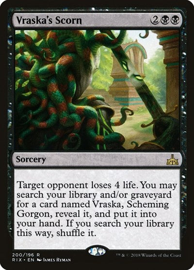 Vraska's Scorn - Rivals of Ixalan - 200 - Normal