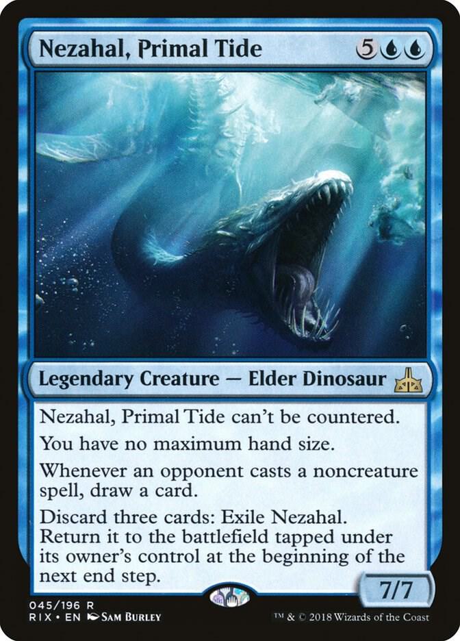 Nezahal, Primal Tide - Rivals of Ixalan - 45 - Normal