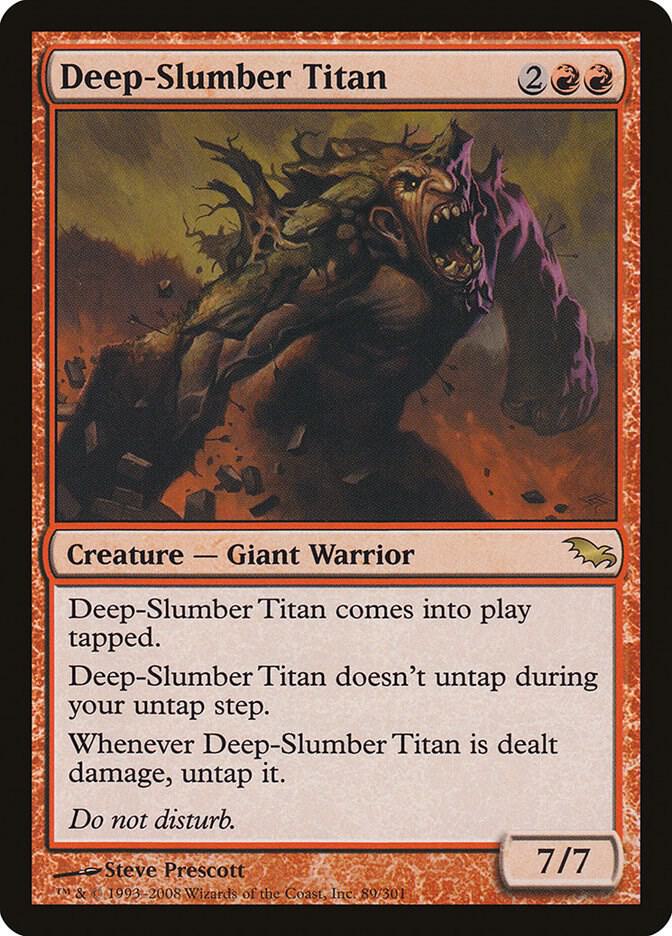 Deep-Slumber Titan - Shadowmoor - 89 - Normal