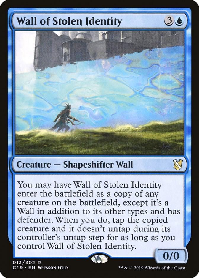 Wall of Stolen Identity - Commander 2019 - 13 - Normal
