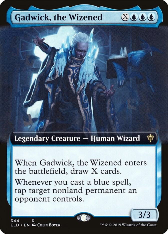 Gadwick, the Wizened (Extended Art) - Throne of Eldraine - 344 - Normal