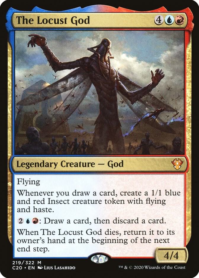 The Locust God - Commander 2020 - 219 - Normal
