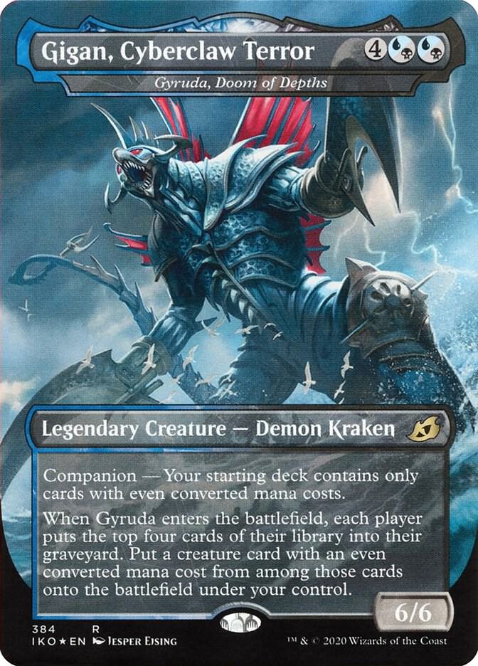 Gigan, Cyberclaw Terror - Gyruda, Doom of Depths - Ikoria: Lair of Behemoths - 384 - Normal
