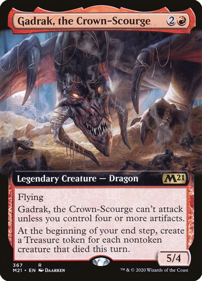 Gadrak, the Crown-Scourge (Extended Art) - Core Set 2021 - 367 - Foil