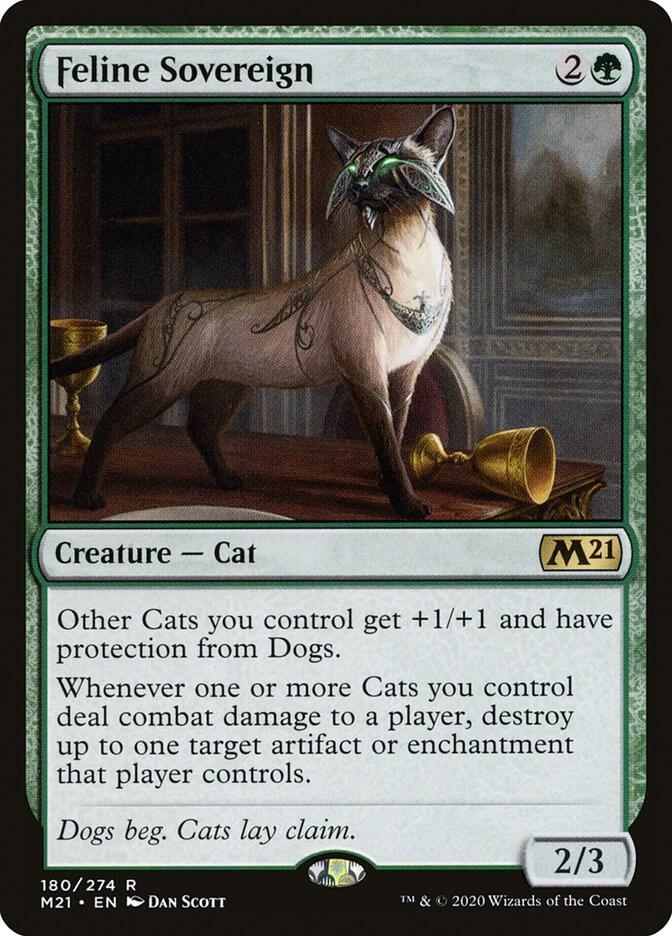 Feline Sovereign - Core Set 2021 - 180 - Normal