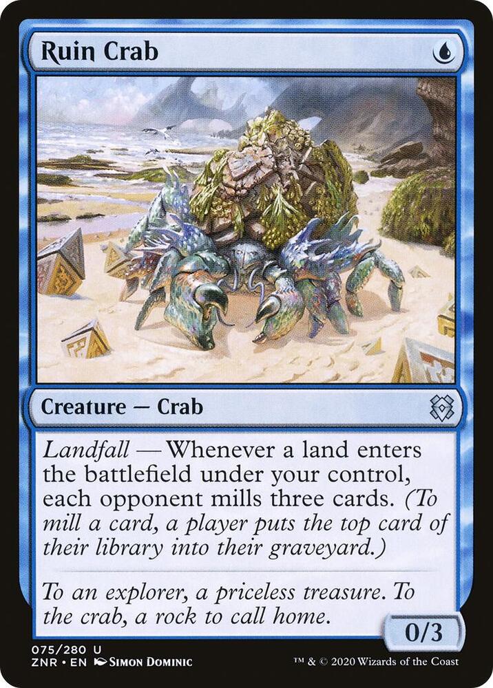 Ruin Crab - Zendikar Rising - 75 - Normal