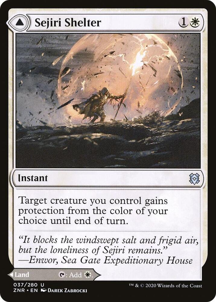 Sejiri Shelter - Zendikar Rising - 37 - Normal