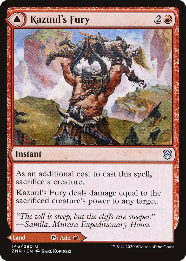 Kazuul's Fury - Zendikar Rising - 146 - Normal