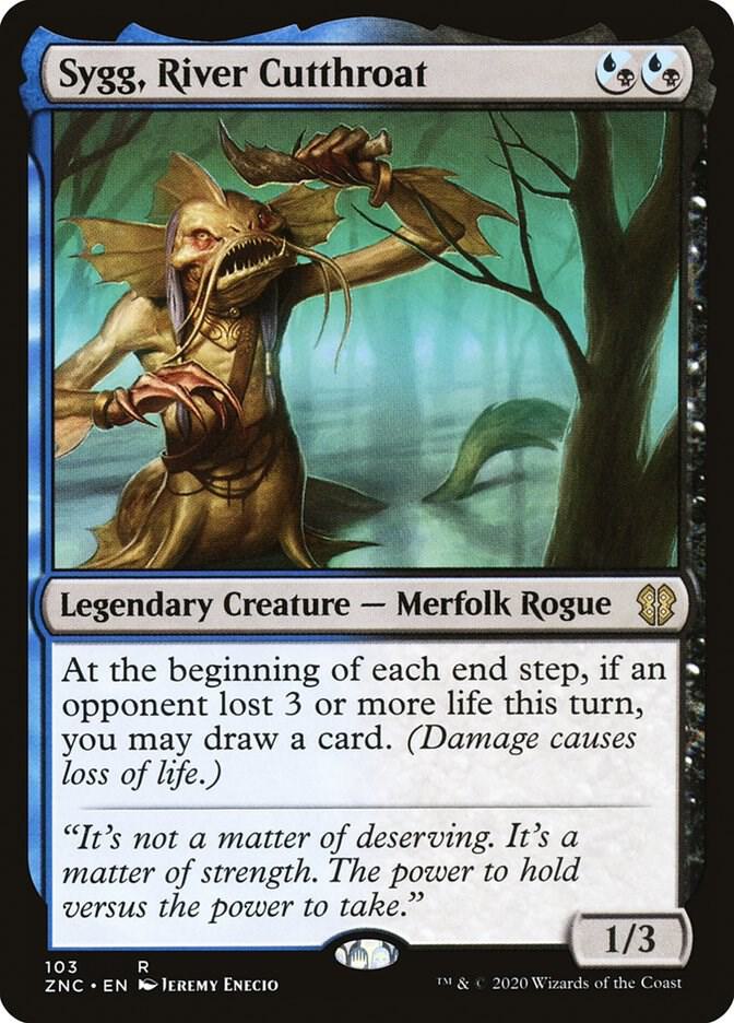 Sygg, River Cutthroat - Commander: Zendikar Rising - 103 - Normal