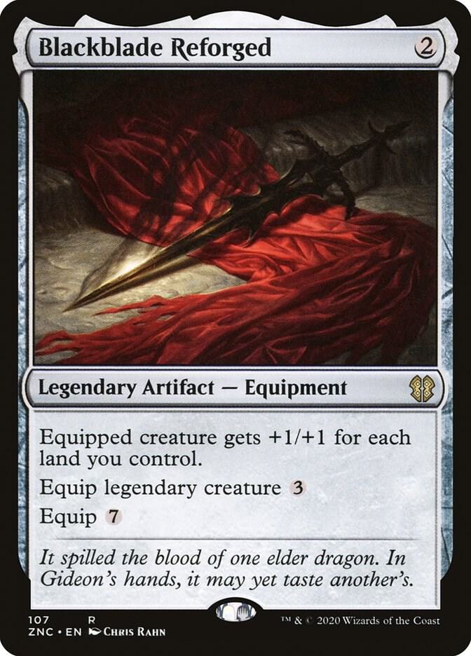 Blackblade Reforged - Commander: Zendikar Rising - 107 - Normal