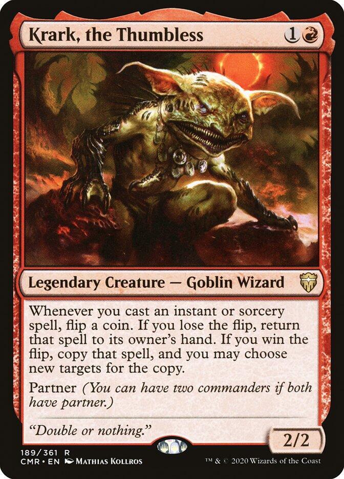 Krark, the Thumbless - Commander Legends - 189 - Normal