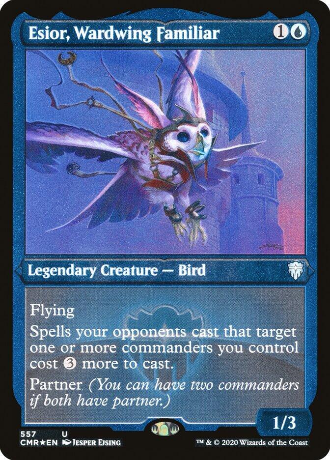 Esior, Wardwing Familiar (Foil Etched) - Commander Legends - 557 - Foil