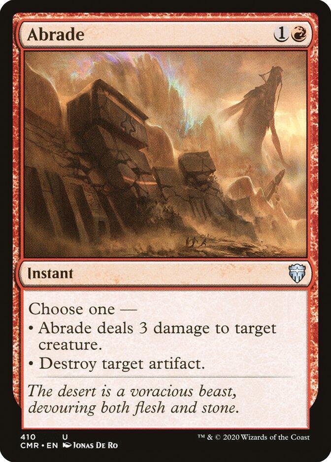 Abrade - Commander Legends - 410 - Normal