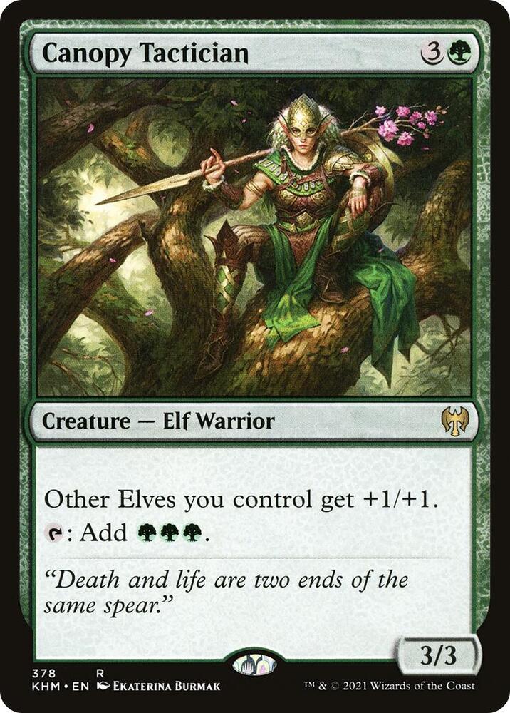 Canopy Tactician - Kaldheim - 378 - Normal