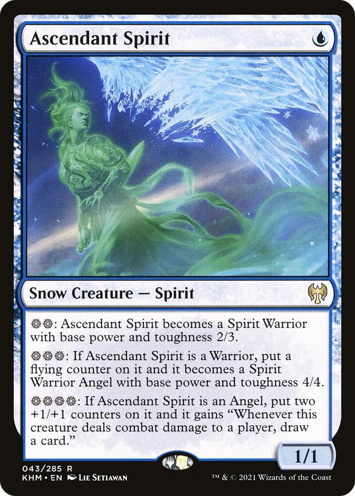 Ascendant Spirit - Kaldheim - 43 - Normal