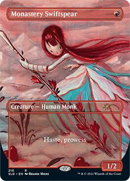 Monastery Swiftspear - Secret Lair Drop Series - 216 - Foil