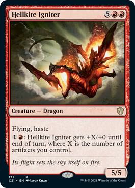 Hellkite Igniter - Commander 2021 - 171 - Normal