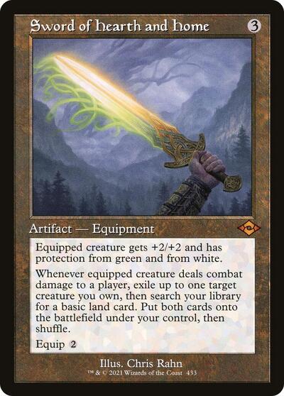 Sword of Hearth and Home (Retro Frame) - Modern Horizons 2 - 433