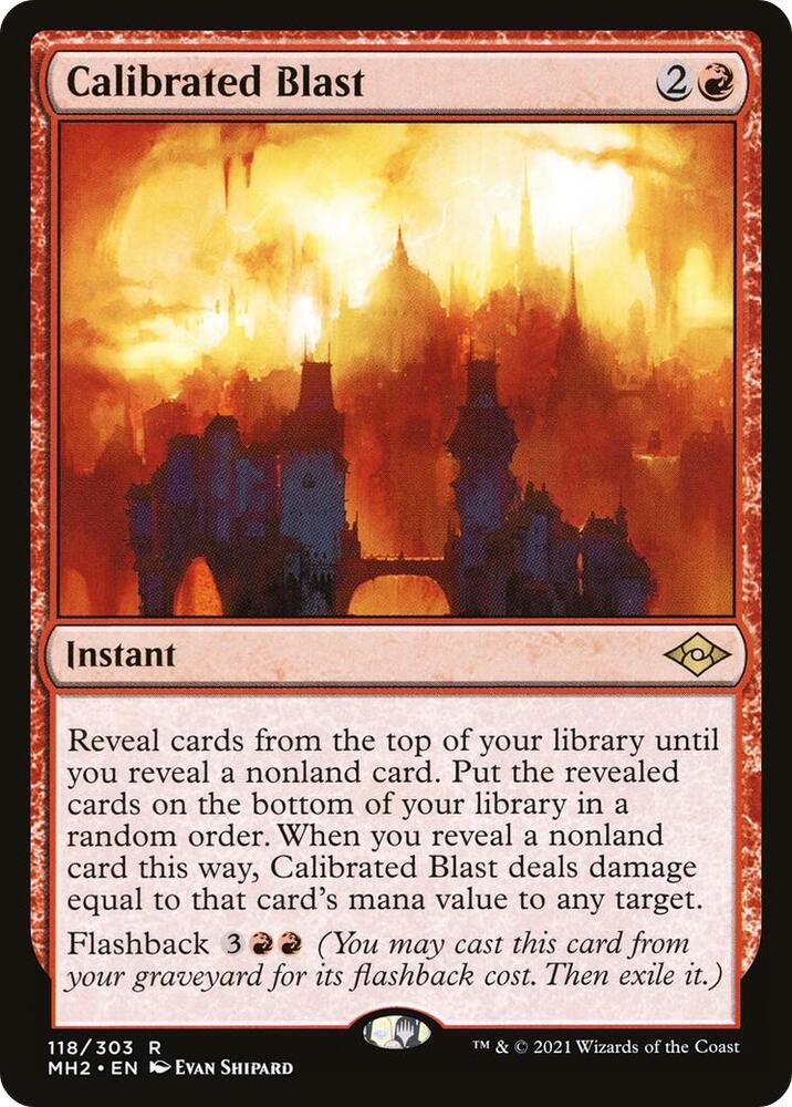 Calibrated Blast - Modern Horizons 2 - 118 - Normal