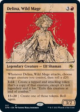 Delina, Wild Mage (Showcase) - Adventures in the Forgotten Realms - 317 - Normal