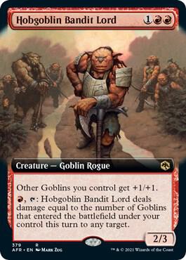 Hobgoblin Bandit Lord (Extended Art) - Adventures in the Forgotten Realms - 379 - Normal