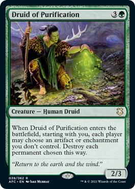 Druid of Purification - Commander: Adventures in the Forgotten Realms - 39 - Normal