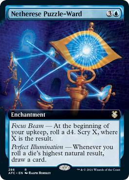 Netherese Puzzle-Ward (Extended Art) - Commander: Adventures in the Forgotten Realms - 286 - Normal