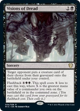 Visions of Dread - Commander: Innistrad: Midnight Hunt - 34 - Normal