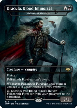 Dracula, Blood Immortal - Falkenrath Forebear - Innistrad: Crimson Vow - 334