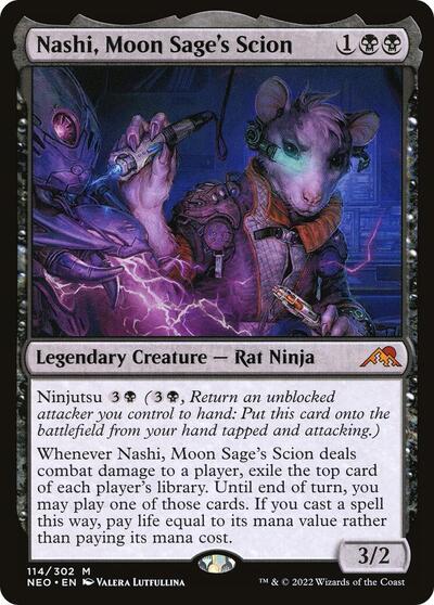 Nashi, Moon Sage's Scion - Kamigawa: Neon Dynasty - 114