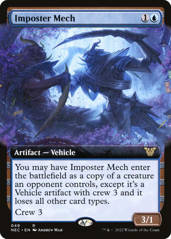 Imposter Mech (Extended Art) - Commander: Kamigawa: Neon Dynasty - 49 - Normal