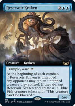Reservoir Kraken (Extended Art) - Streets of New Capenna - 413 - Foil