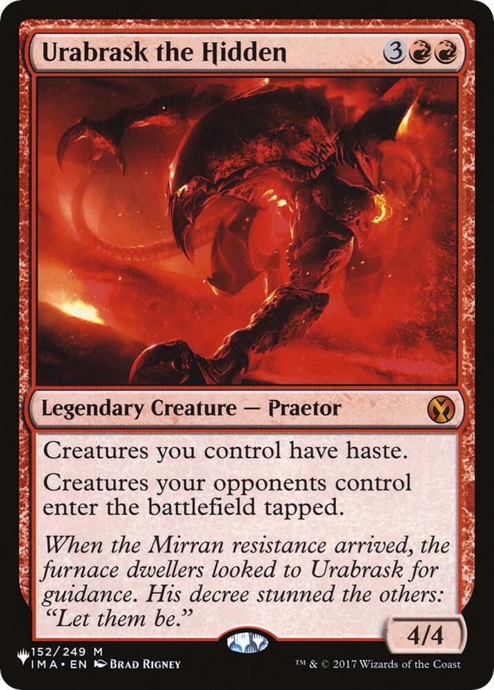 Urabrask the Hidden - The List Reprints - 152/249 - Normal