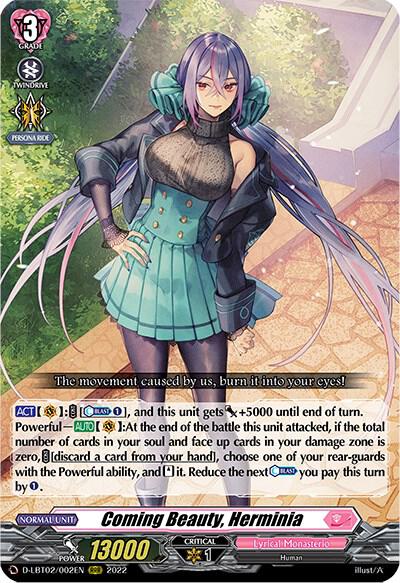 Coming Beauty, Herminia (RRR)