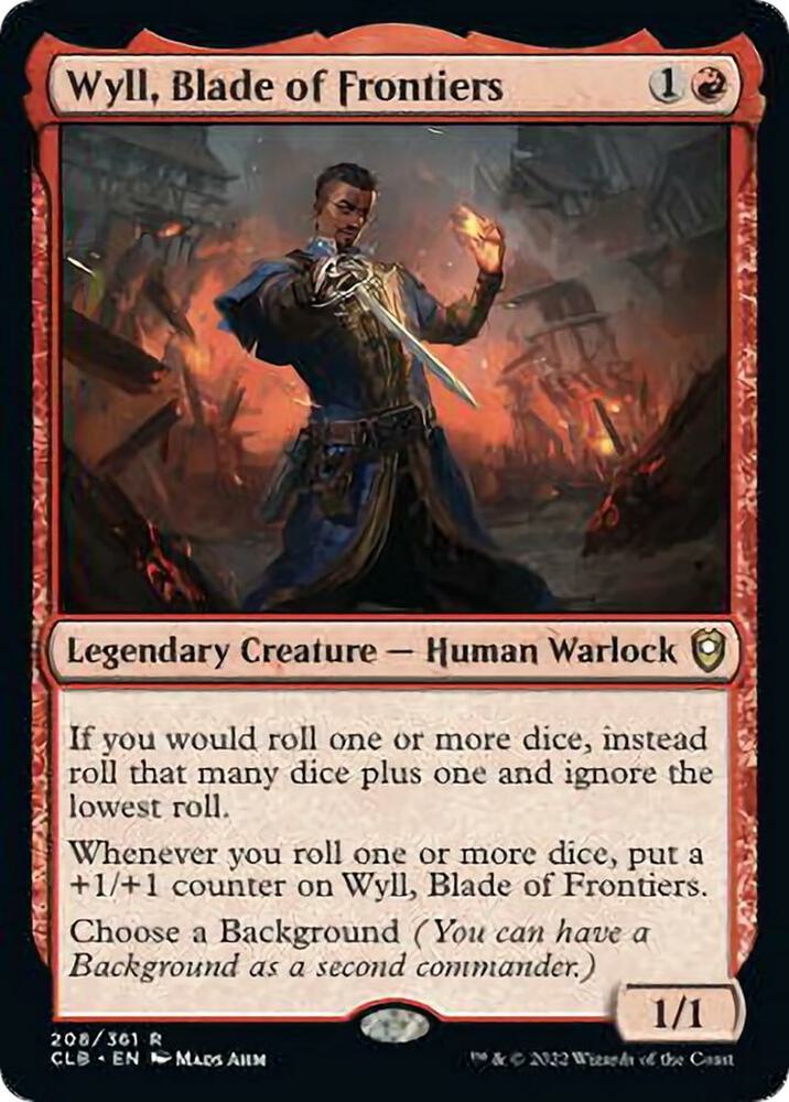 Wyll, Blade of Frontiers - Commander Legends: Battle for Baldur's Gate - 208 - Normal