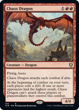 Chaos Dragon - Commander Legends: Battle for Baldur's Gate - 784 - Normal