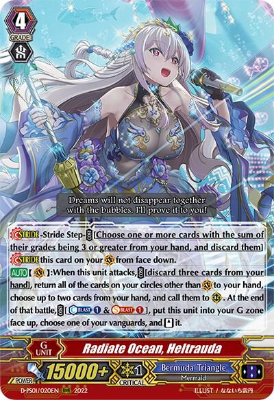 Radiate Ocean, Heltrauda (RRR)