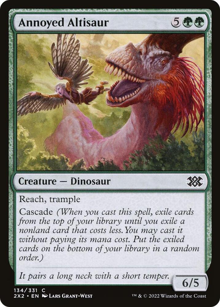 Annoyed Altisaur - Double Masters 2022 - 134 - Foil