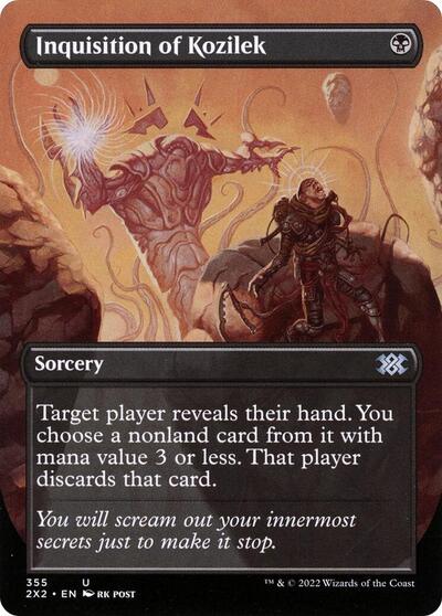 Inquisition of Kozilek (Borderless) - Double Masters 2022 - 355
